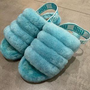 Blue uggs, worn 3 times.